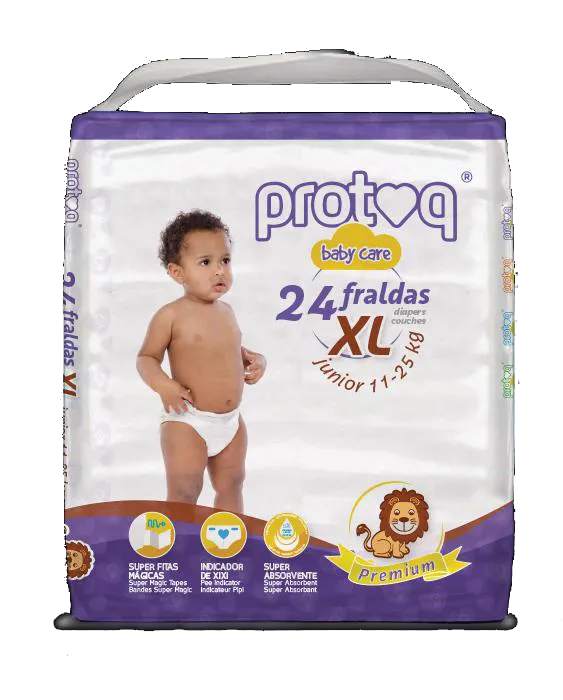 Fraldas Protoq Baby Care - Junior XL