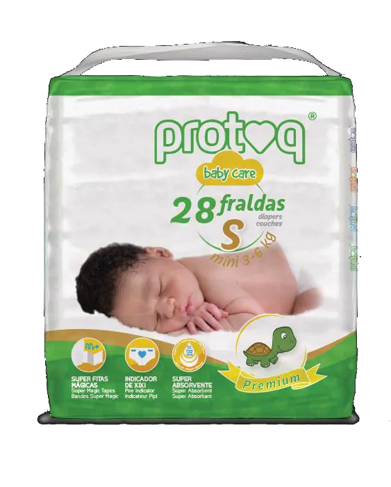 Fraldas Protoq Baby Care - Mini S